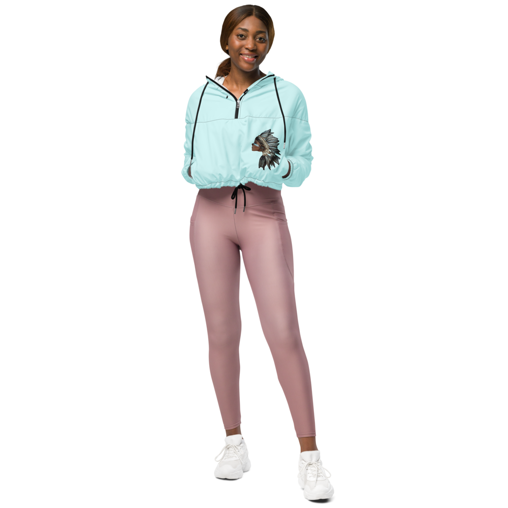 Women’s cropped windbreaker