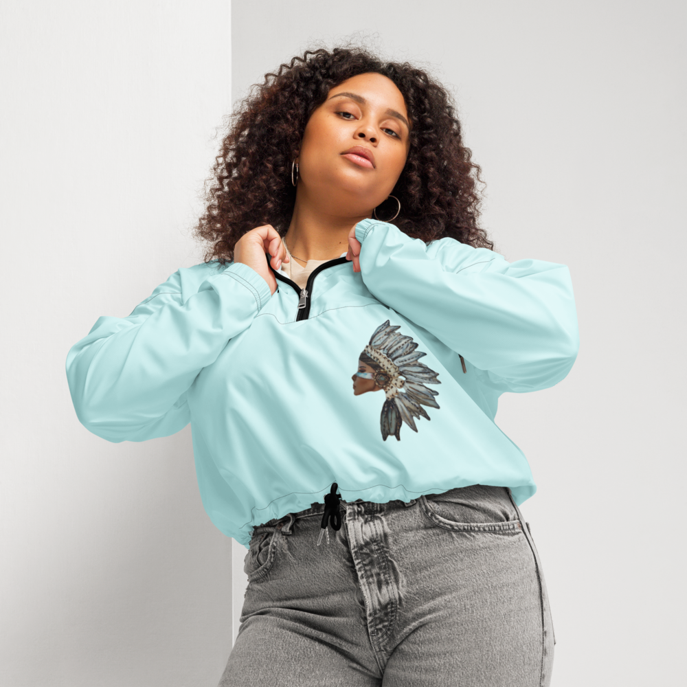 Women’s cropped windbreaker